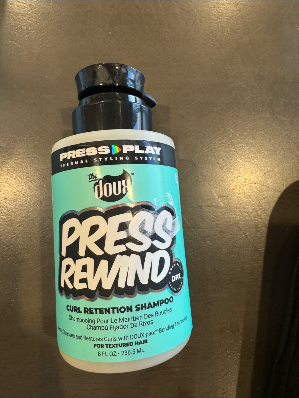 The Doux Press Rewind Curl Retention Shampoo